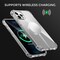Crystal Clear Case for iPhone 14, 14 Plus, 14 Pro, 14 Pro Max, Shock Absorption Bumper, Soft Flexible TPU, Anti-Drop, Anti-Fingerprint, 3600 Shockproof, Screen & Camera Protective, Transparent Protective Back Cover, For all iPhone 14 models